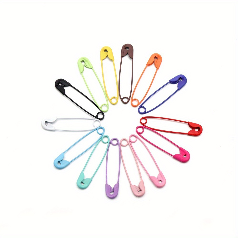 Safety Pins Metal Silvery Sewing Pins Set for Crafting